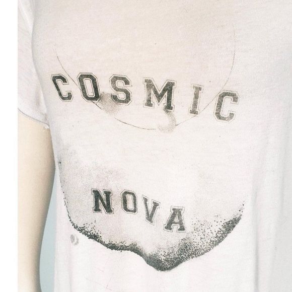 Free People White High-Low Tunic Tee - Picture 3 of 8